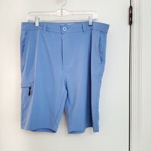 Men's Amphibian blue in out water size 34 reg shorts 80poly 20elastine